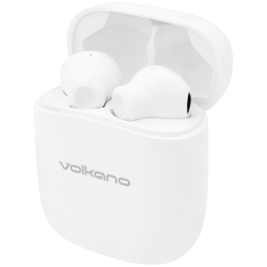 Volkano Buds X 2.0 Series True Wireless Earphones – White