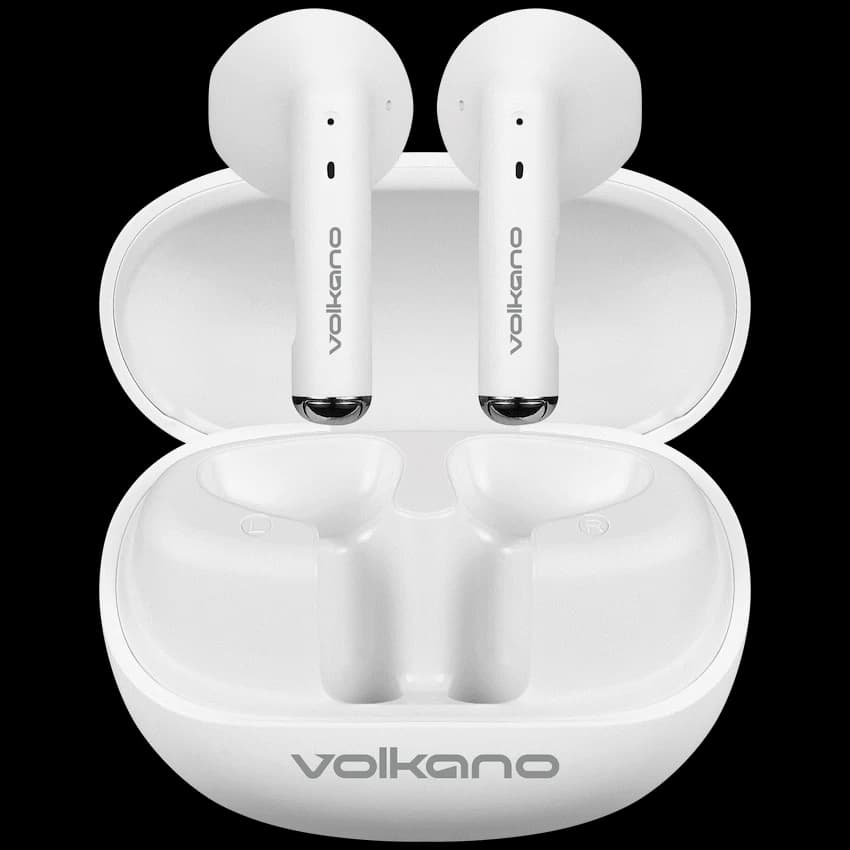 Volkano Buds X3 TWS Earphones with ENC    – White