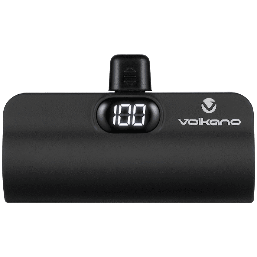 Volkano Relief Pro Power Bank – 5000mAh Type-C Direct Plug-In