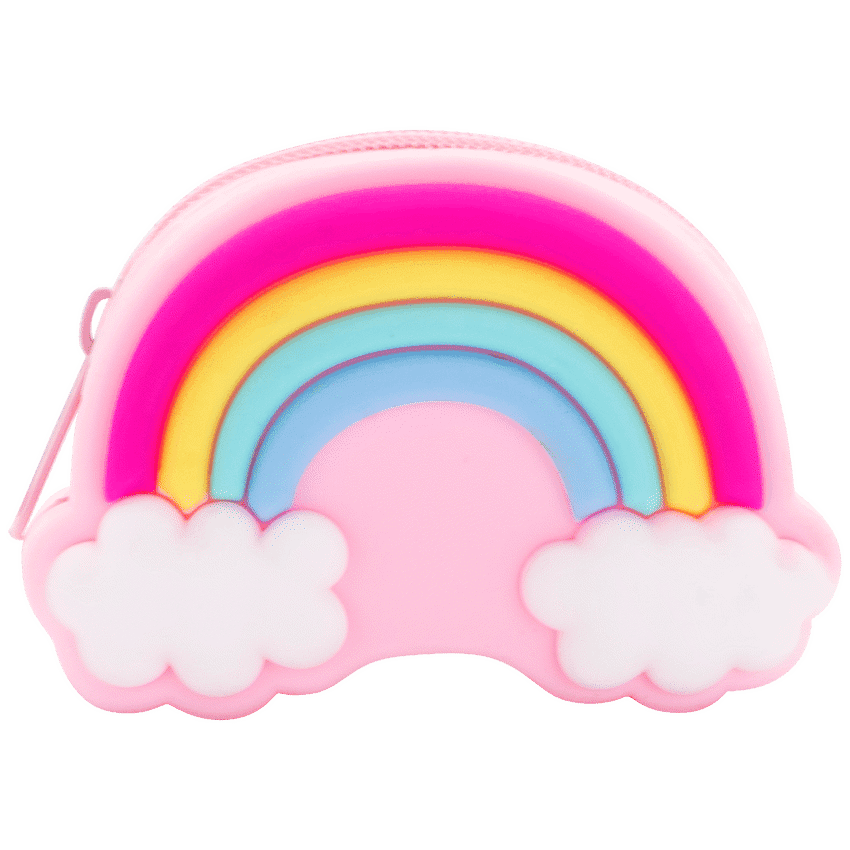 Quest Rainbow Silicone Purse – Pink