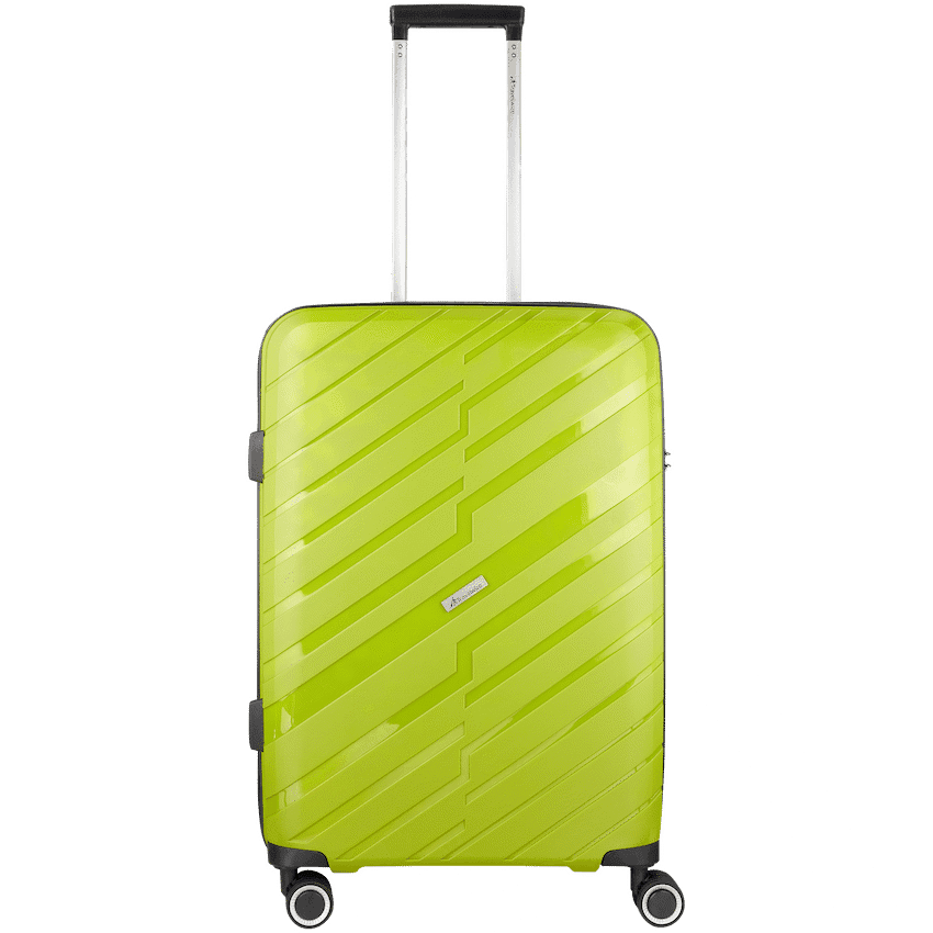 Travelwize Java PP 4-Wheel Spinner 65cm Luggage – Lime