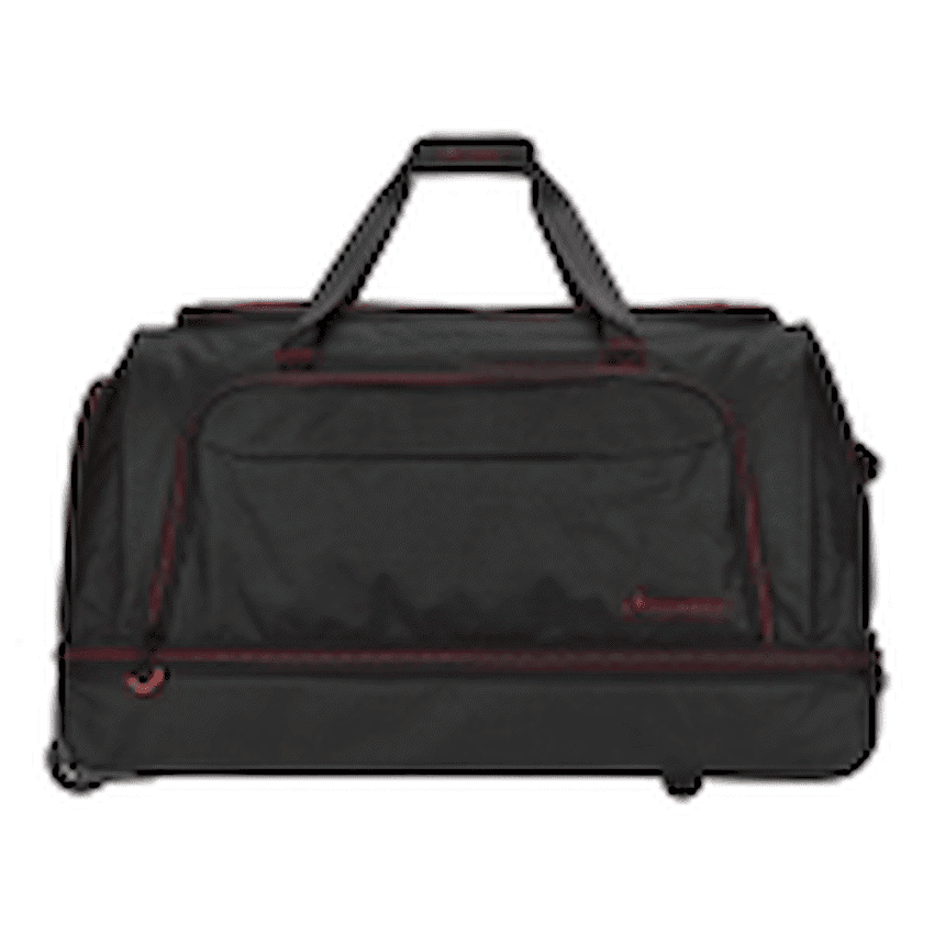 Travelwize Asteroid Trolley Duffle – Black/Red