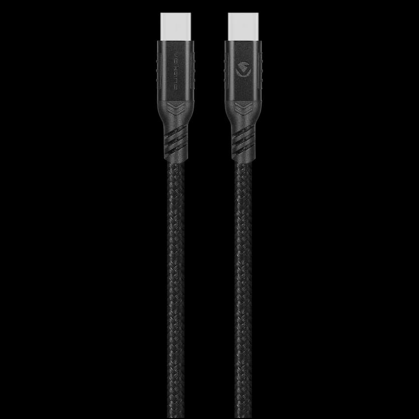 Volkano Weave Series 100w Type-C to Type-C 1.2m