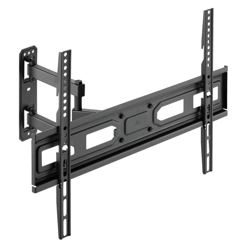 Volkano Steel Series Universal Double Arm Full Motion Mount 37″-86″ TVs Tilt & Swivel Function