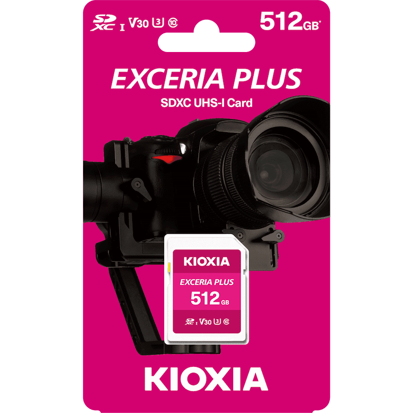 Kioxia N303 – 512gb SD Exceria Plus CL10
