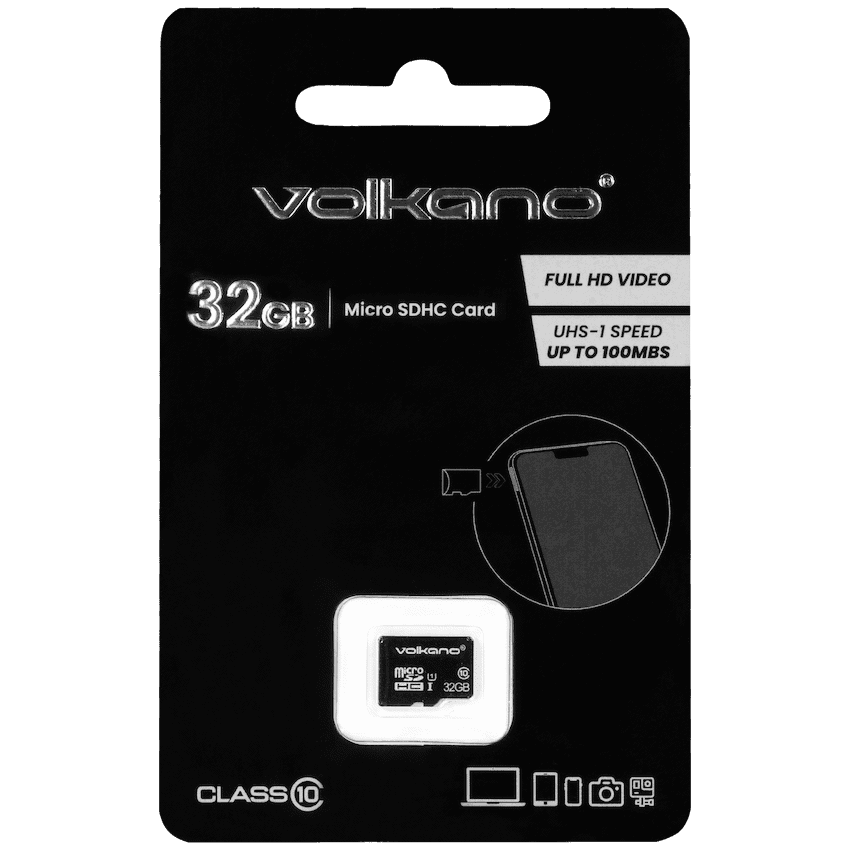 Volkano Micro Series Micro SD card 32GB – Class 10