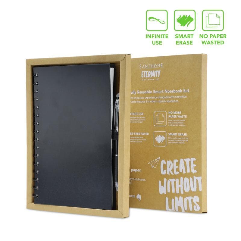 Santhome® Eternity - The Reusable Notebook & Pen Set