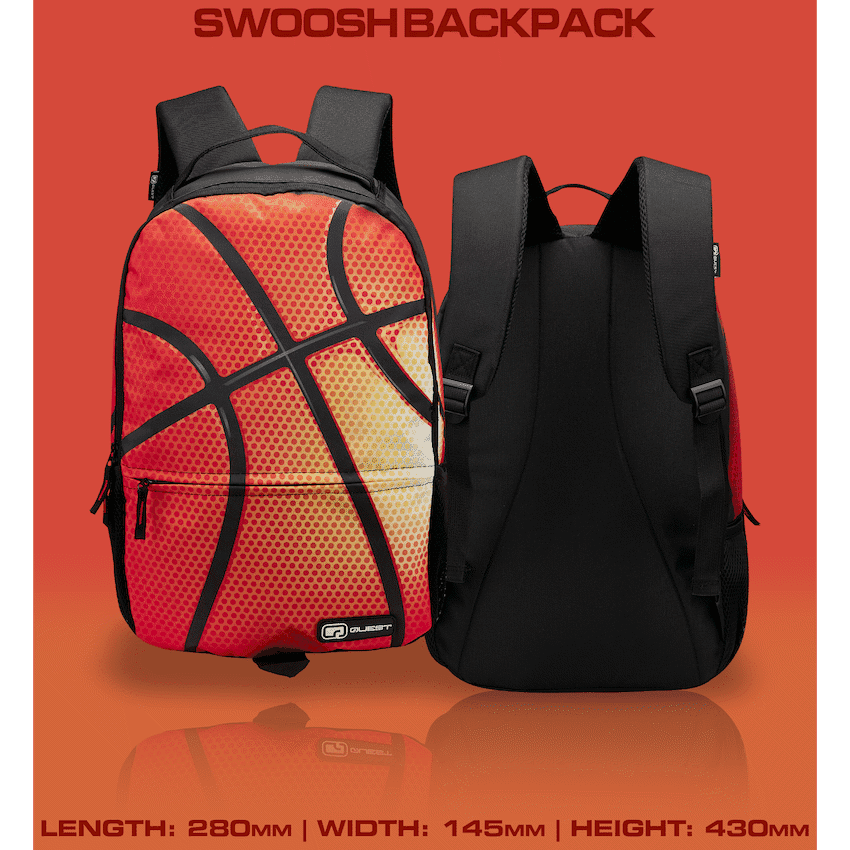 Quest Swoosh Backpack Black
