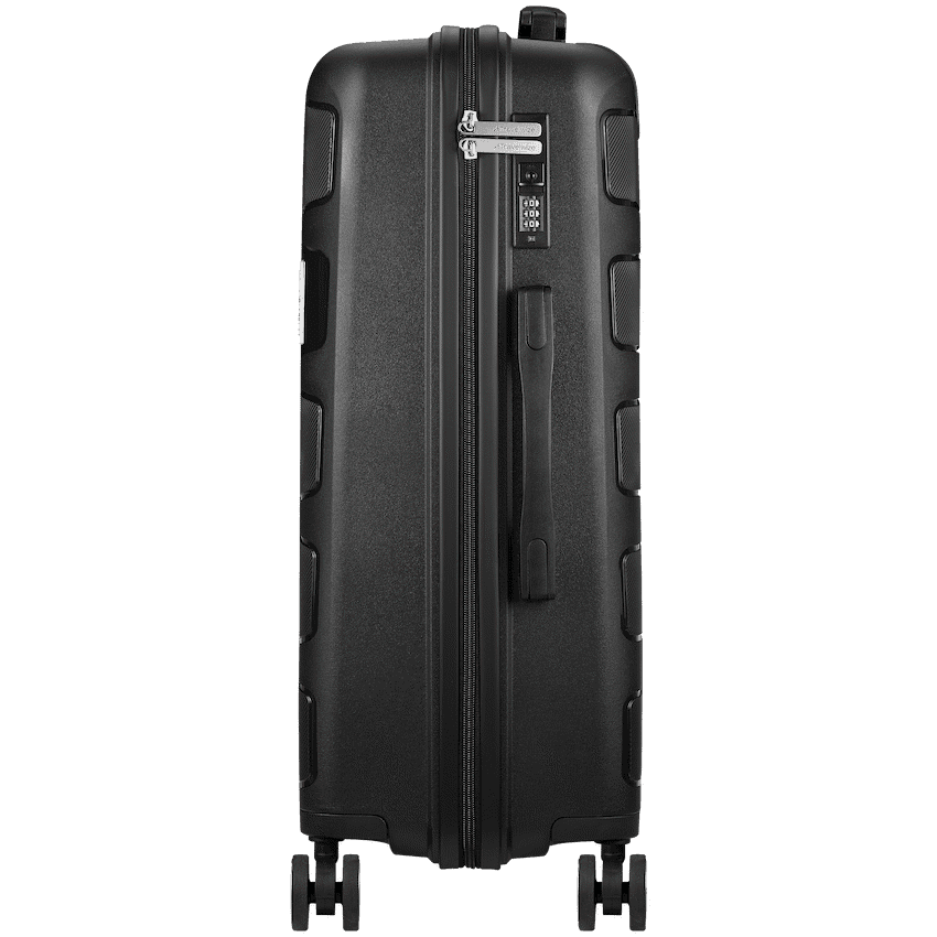 Travelwize Tourer PP 75cm 4-wheel Spinner Luggage Black