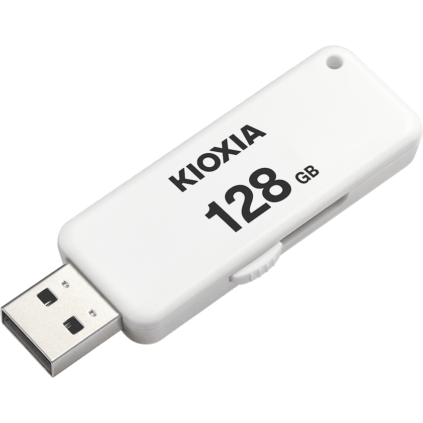 Kioxia U203W- 128GB USB 2.0 Yamabiko Slider Typ