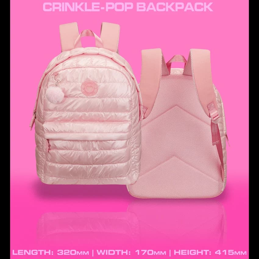 Quest Crinkle-Pop Backpack Lilac