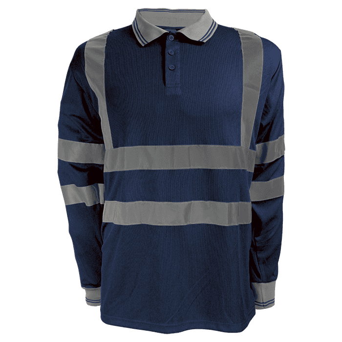 Barron Long Sleeve Reflective Golfer With Tape
