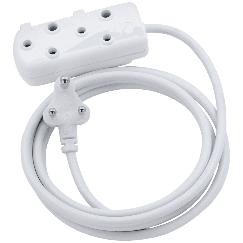Ellies Side-by-Side Light Duty Extension Lead - 5m