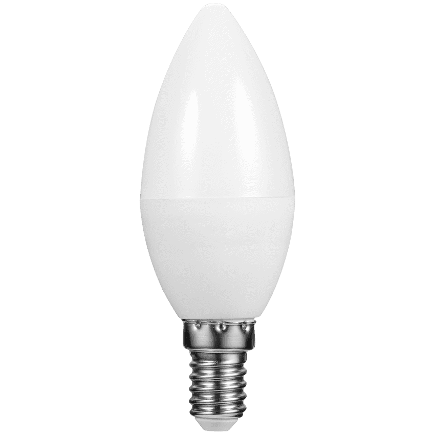 Ellies 5w C37 Residential Candle Stick Bulb E14 CW