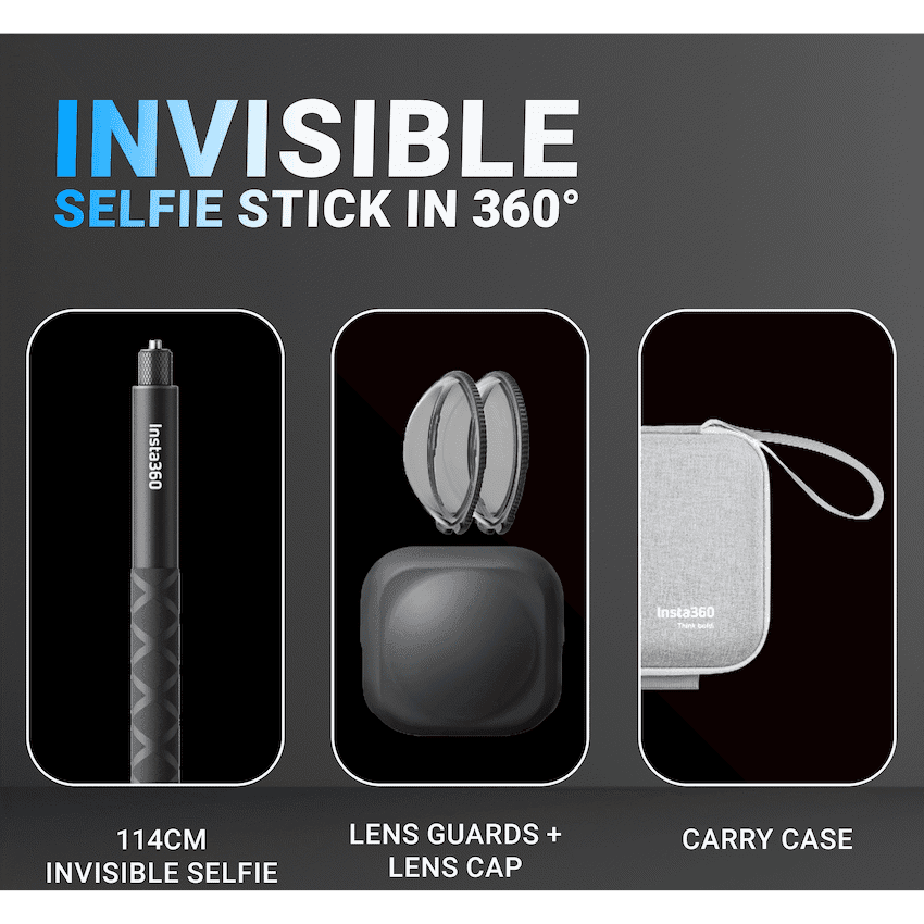 Insta360 X5 Essential Bundle Black