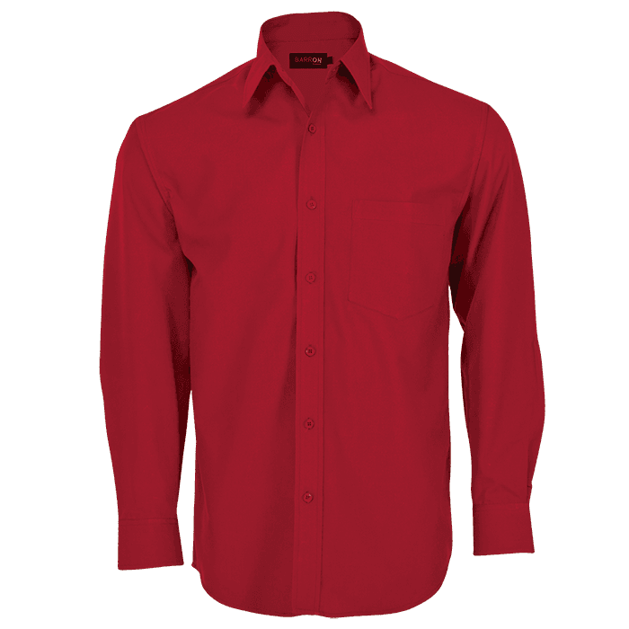 Brushed Cotton Twill Lounge Long Sleeve Mens