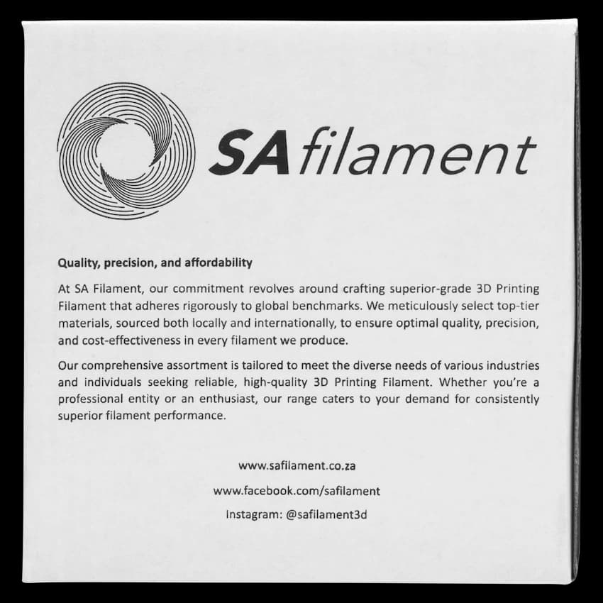 SA Filament PLA UV Neon Filament 1kg - Luminous Blue