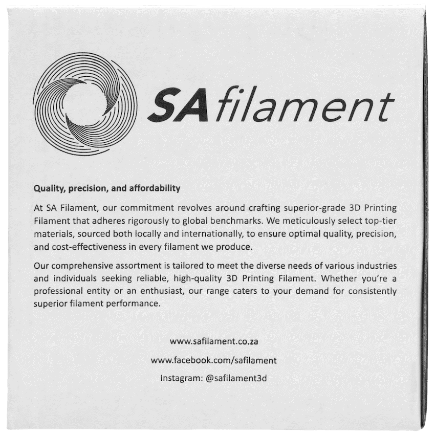 SA Filament Silk PLA Plus Filament 1kg - Yellow