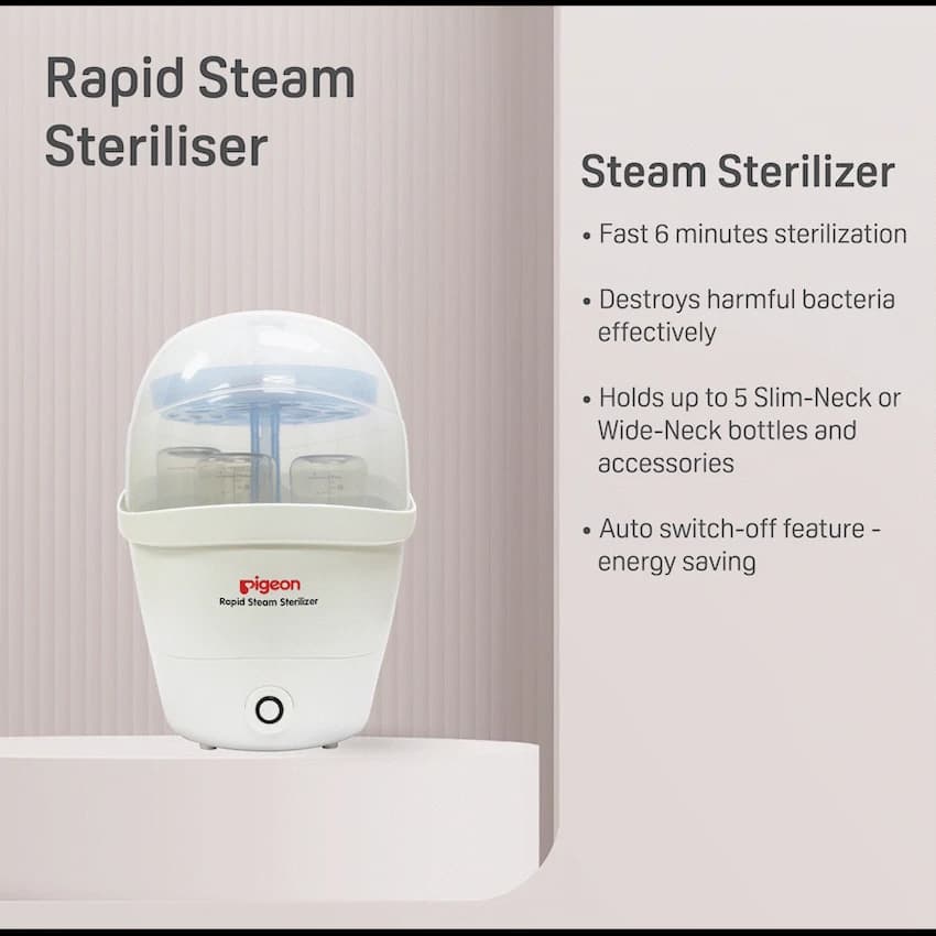 Pigeon - Rapid Electric Steam Sterilizer