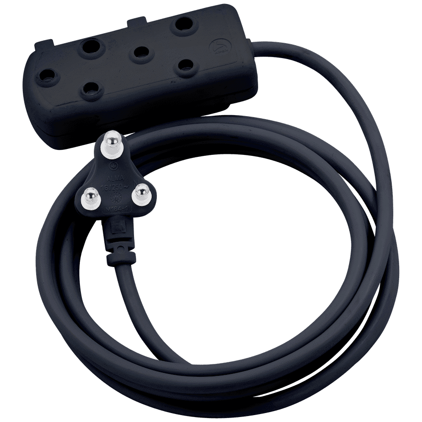 SWITCHED Light DUTY Side by Side (SBS) EXTENSION LEADS 10M