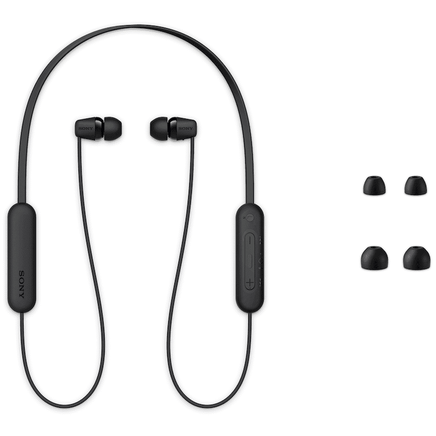 Sony WI-C100 (Black) Wireless Earphones