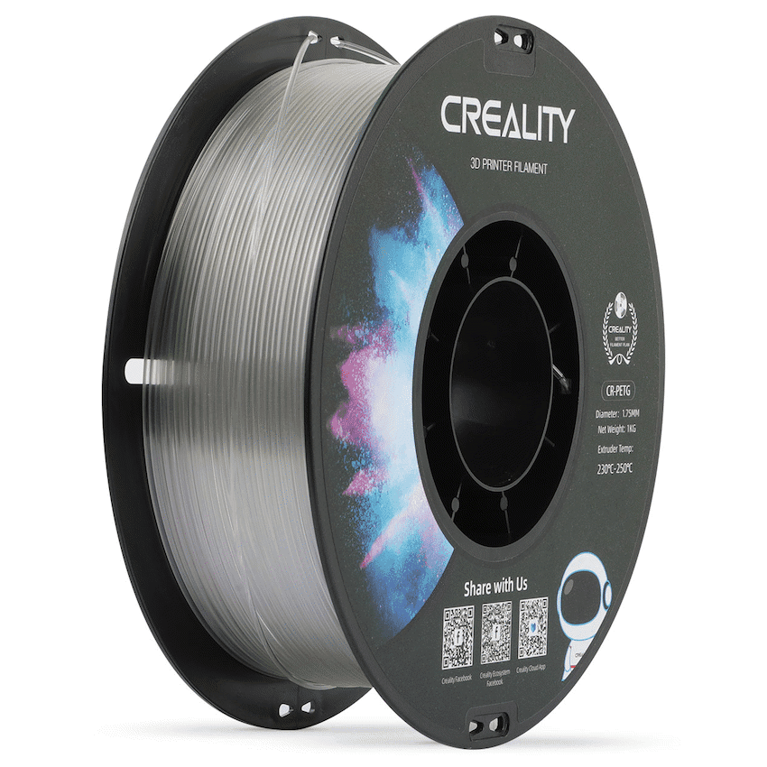 Creality PETG Filament - Transparent - 1kg