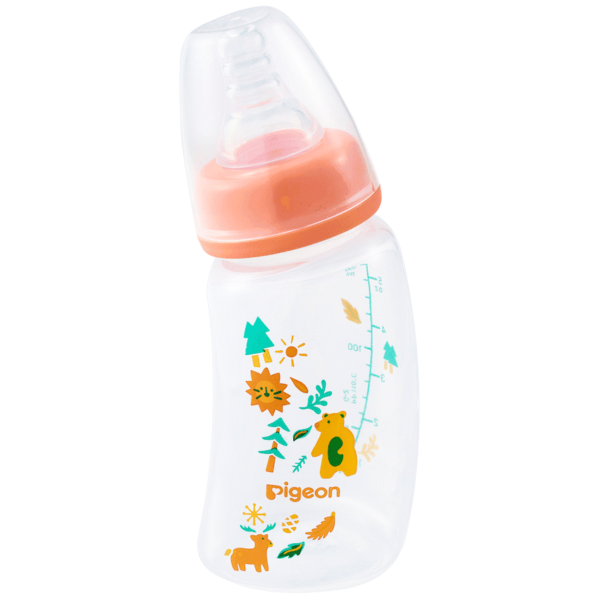 Pigeon Flexible Curve Bottle 150ml - Forest