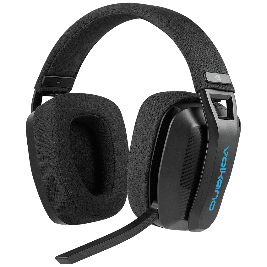 Volkano gaming Eclipse X1 Tri-mode Ultra Lightweight Gaming Headphone - Black