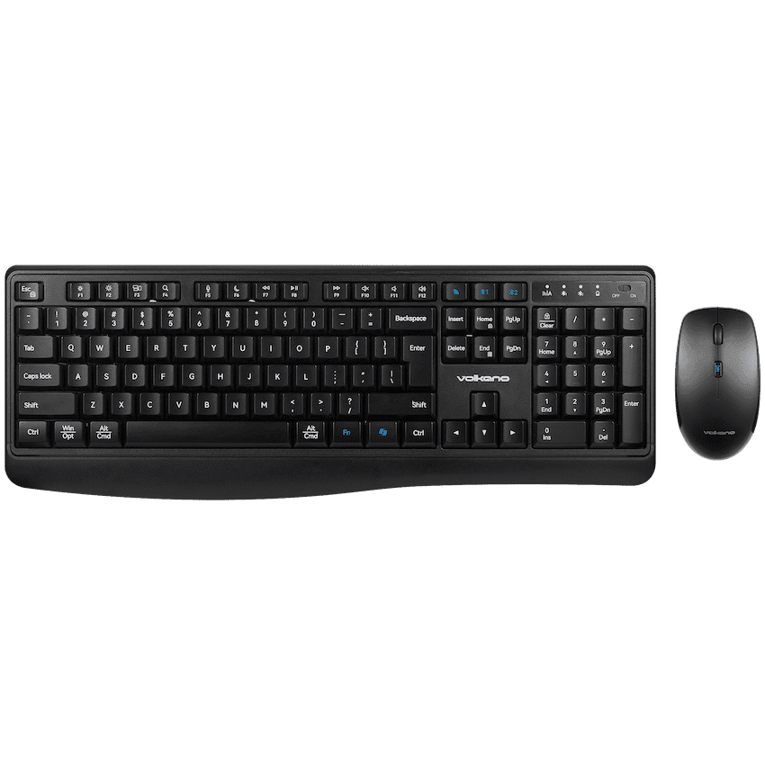 Volkano Onyx Keyboard and Mouse Combo With Dual mode BT