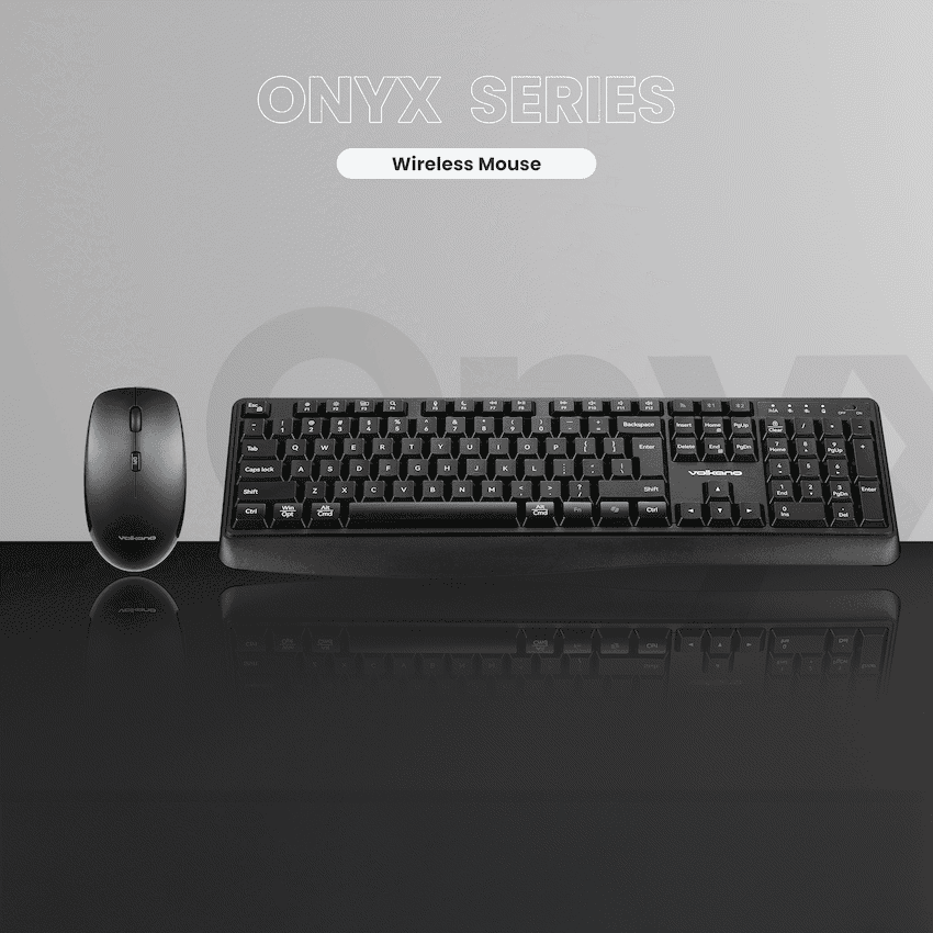 Volkano Onyx Keyboard and Mouse Combo With Dual mode BT