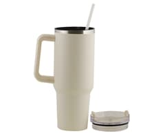 1200ml Hydro Travel Tumbler - Cream