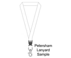 Sample-Petersham Lanyard Single Side with Buckle