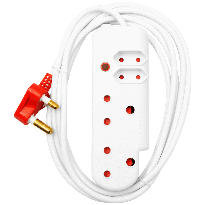 Ellies 4 Way Medium Surge Extension Lead -10M