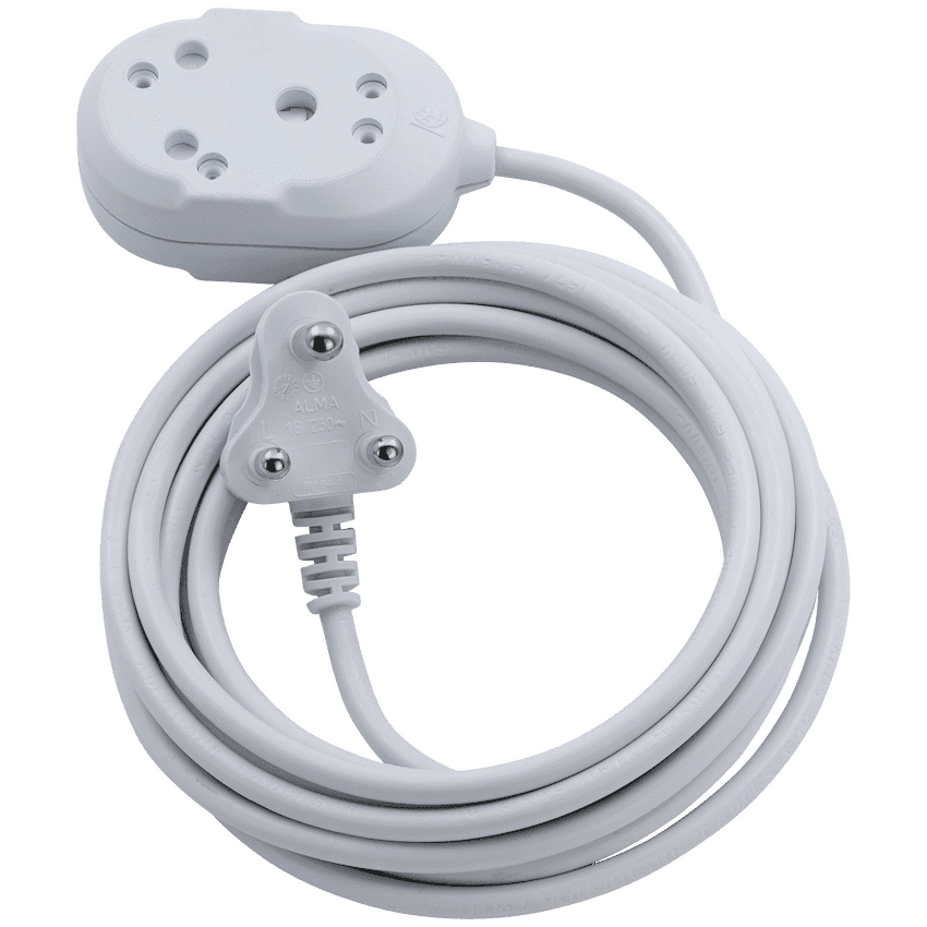 SWITCHED LIGHT DUTY Back To Back(BTB) EXTENSION LEADS 10M