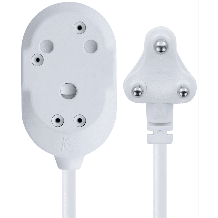 SWITCHED HEAVY DUTY Back To Back(BTB) EXTENSION LEADS 10M