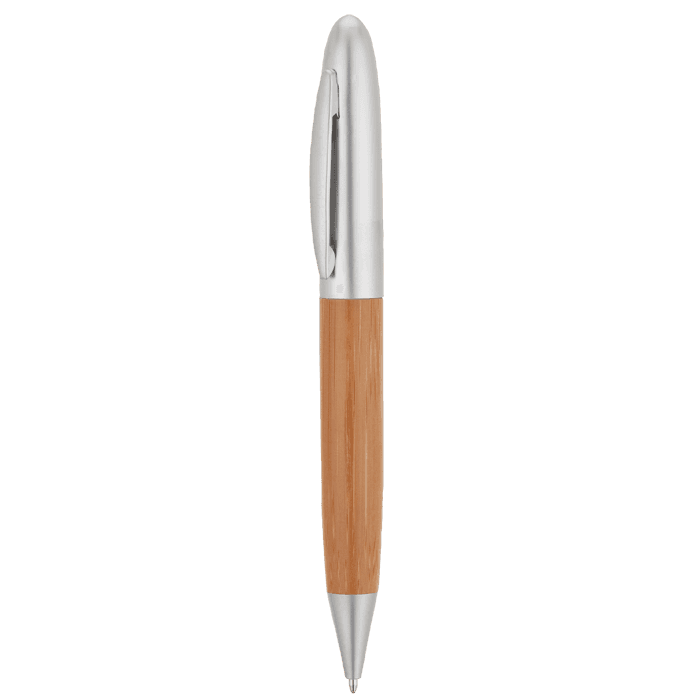 Bamboo and Brass Ballpoint Pen