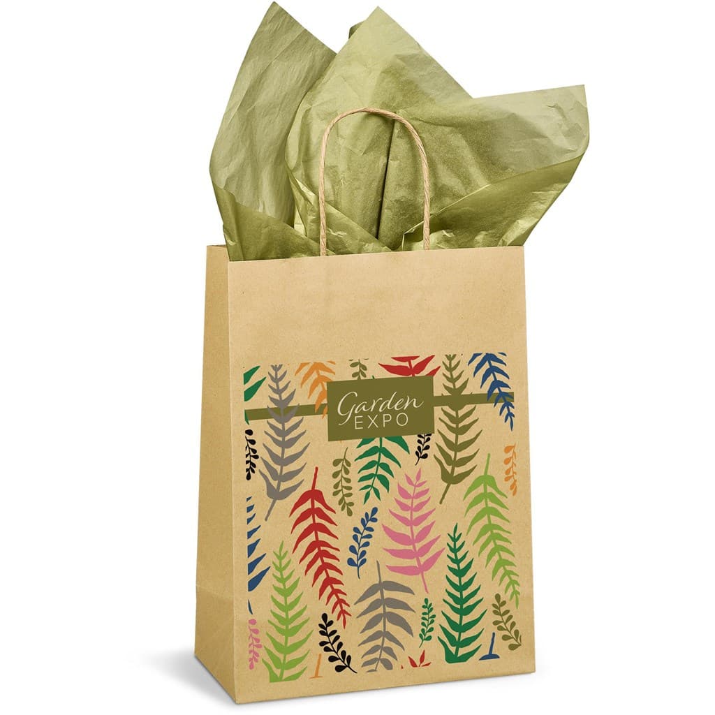 Altitude Ecological Digital Print Midi Paper Gift Bag 150gsm