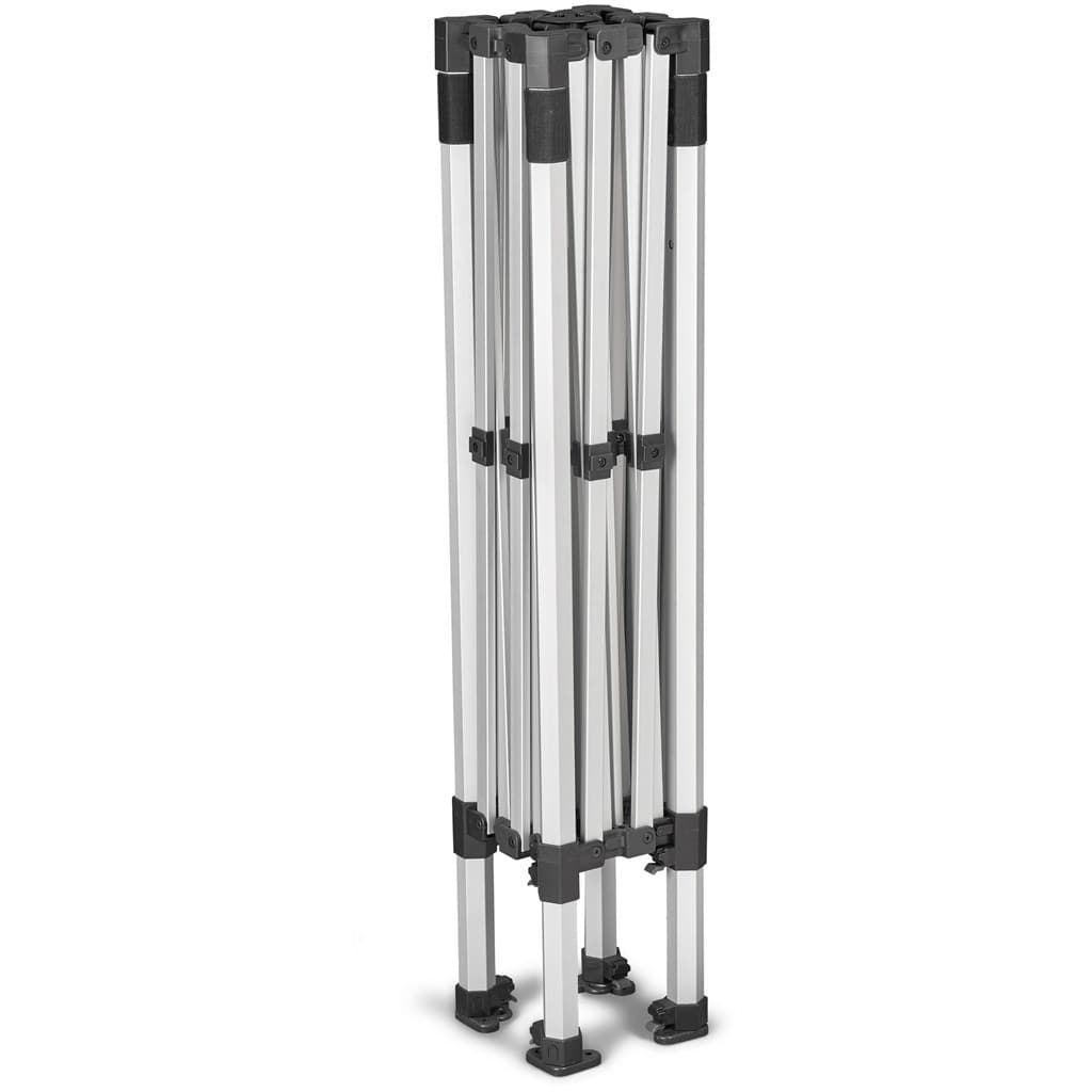 Ovation Sublimated Gazebo 2m X 2m Petite Frame – 1 Half-Wall Skin – 1 Full-Wall Skin