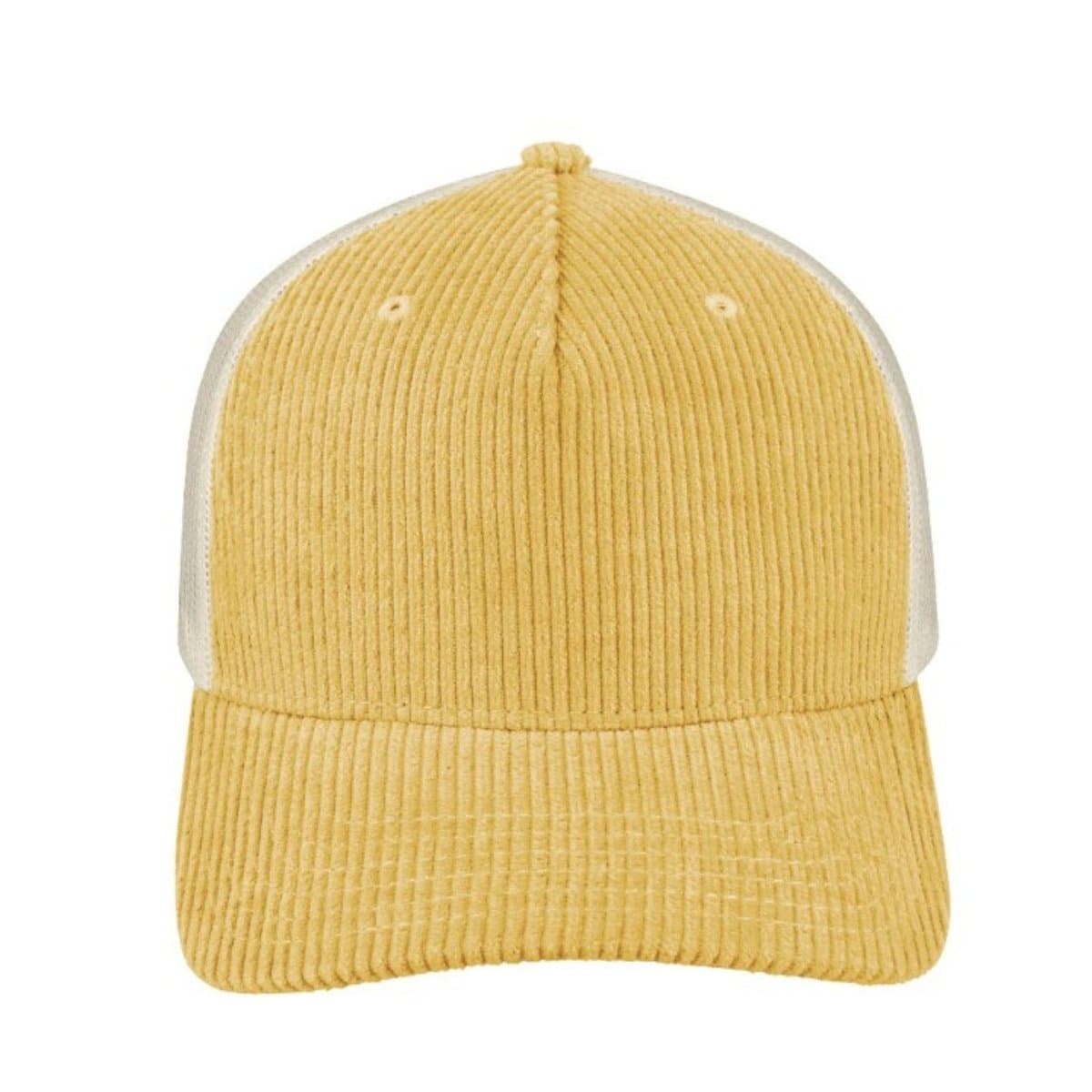 5 Panel Corduroy Trucker Cap